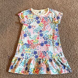 Tea Collection Ruffle Hem Floral Dress 4